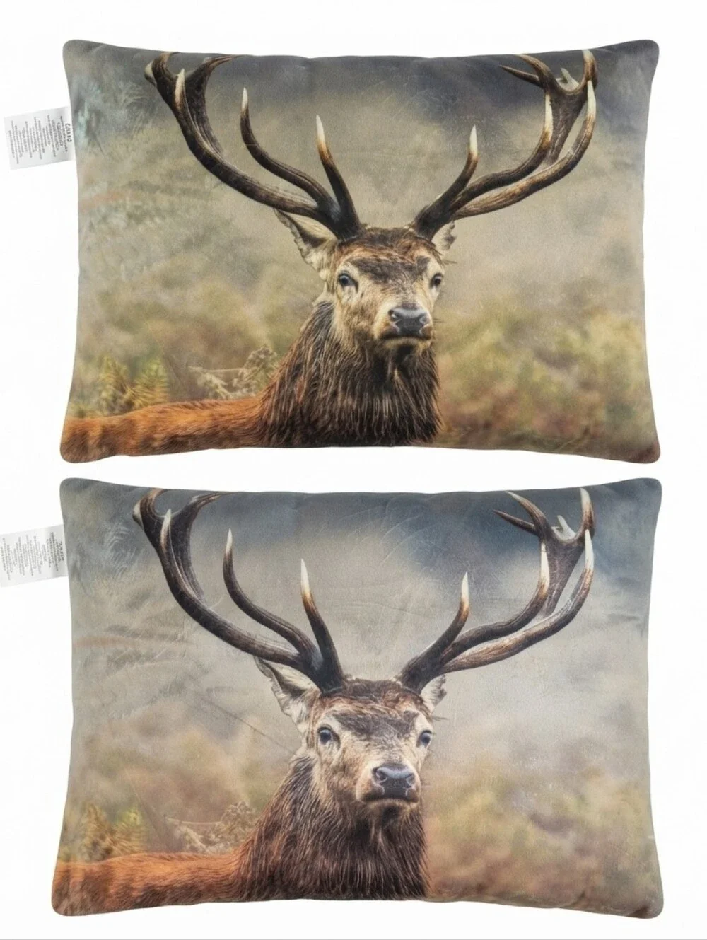 NWOT Deer Print Decorative Pillows